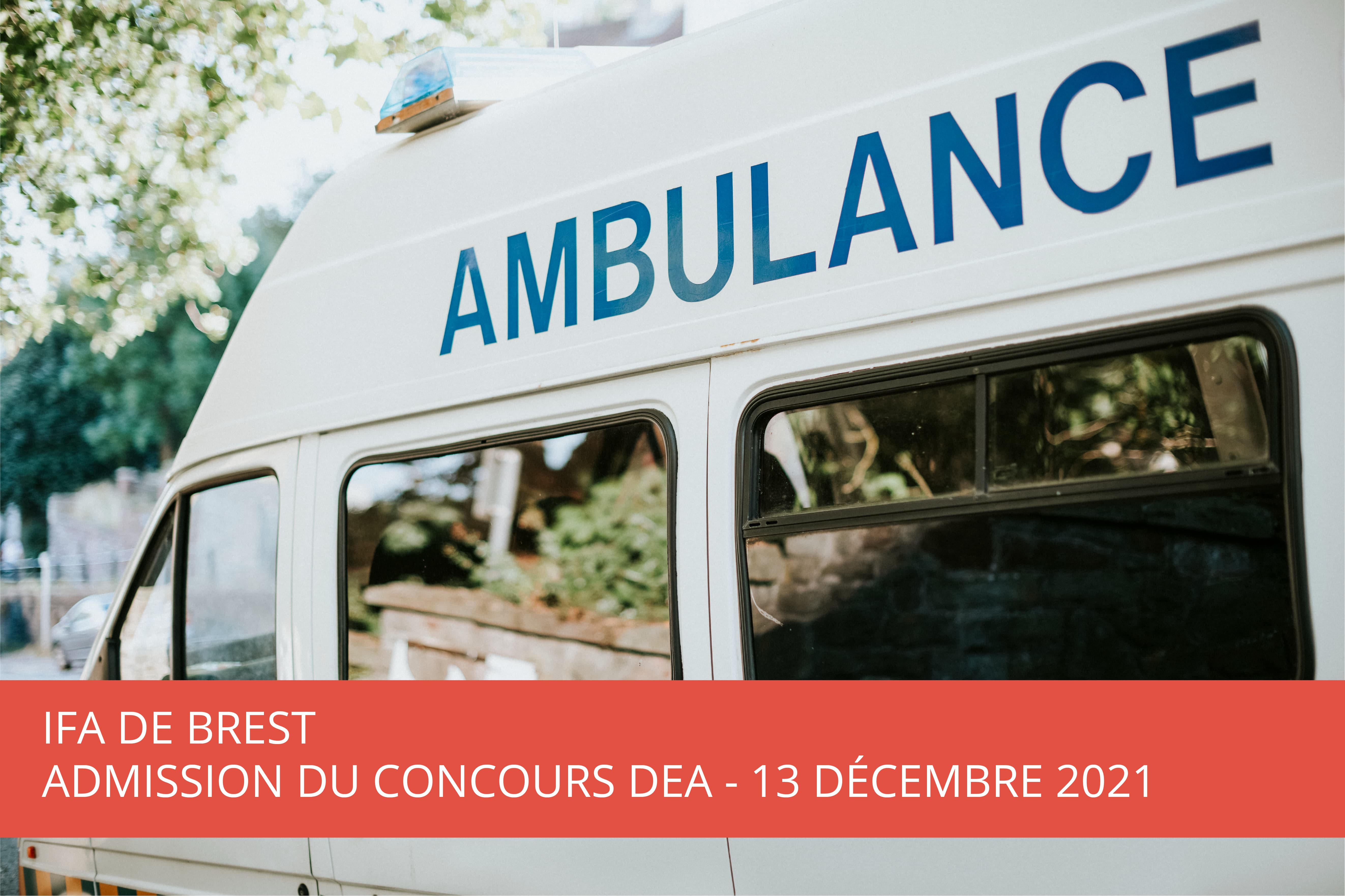 IFA Brest : Formation du DEA – Résultat d’admission du 13 décembre 2021